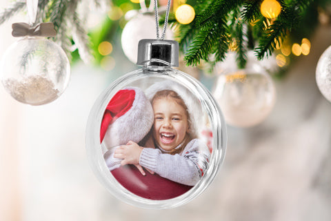 Personalisierbare Christbaumkugeln